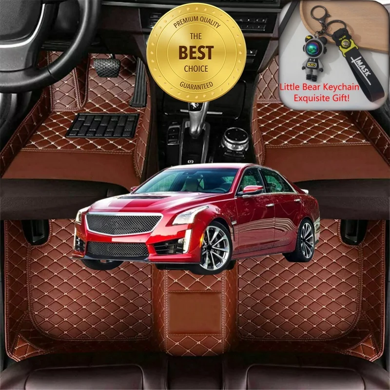 

Customized Fit for Cadillac CTS 2002-2019 Car Floor Mats Car Accessories Tailored Luxury Auto Carpet Mats Left/Right-hand Drive