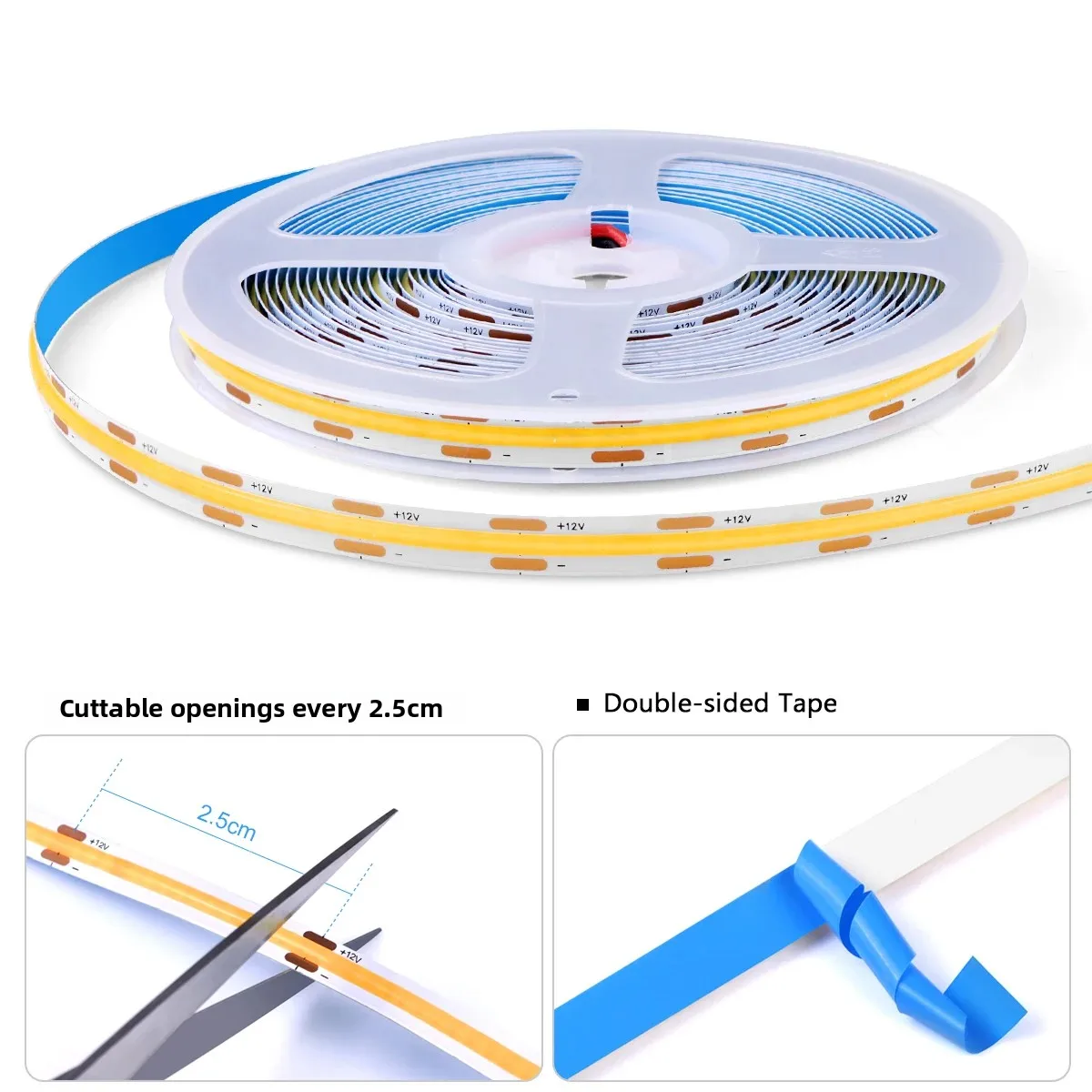 اللمس الذكي عكس الضوء COB LED تحت شريط الخزانة ضوء 1-6 قطعة شريط متوازي خطي اختراق الخشب التبديل الباردة الطبيعية الدافئة الأبيض