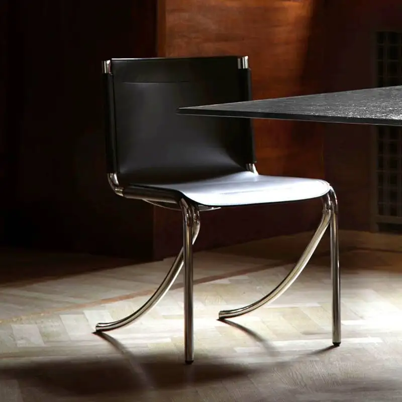 

Minimalist Frame Dinner Chairs Stylish Kitchen Restaurant Salon Dining Chairs Restaurant Party Muebles Para Hogar Furniture