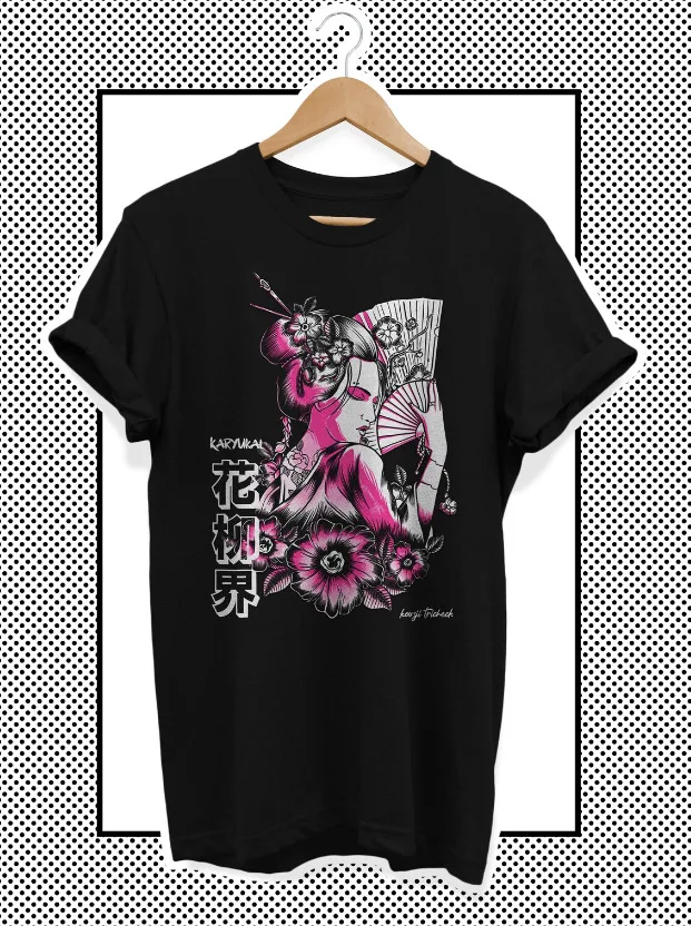 

Japanese Devil Girl T-Shirt, Funny Trendy Streetwear T-Shirt, Gift For Friend