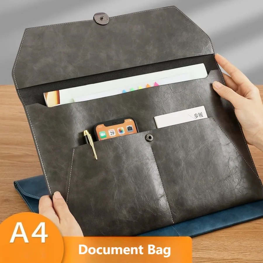 지퍼 매니저 폴더 판매 계약서 A4 문서 정리 파일 파우치 문서 가방 서류 가방 다기능 문서 케이스