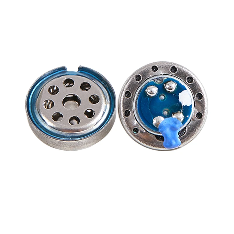 18Ohm Hoofdtelefoon Luidspreker Hifi 10Mm Headset Driver Titanium Film Oortelefoon Voor IE6 IE7 IE80 Reparatie Diy Onderdelen 2 stuks