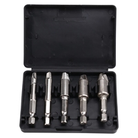 ABBN 5Pcs Damaged Screw Extractor Drill Bit High Speed Steel Double Easily Take Out Side Drill Out Broken Screw Remover Bolt