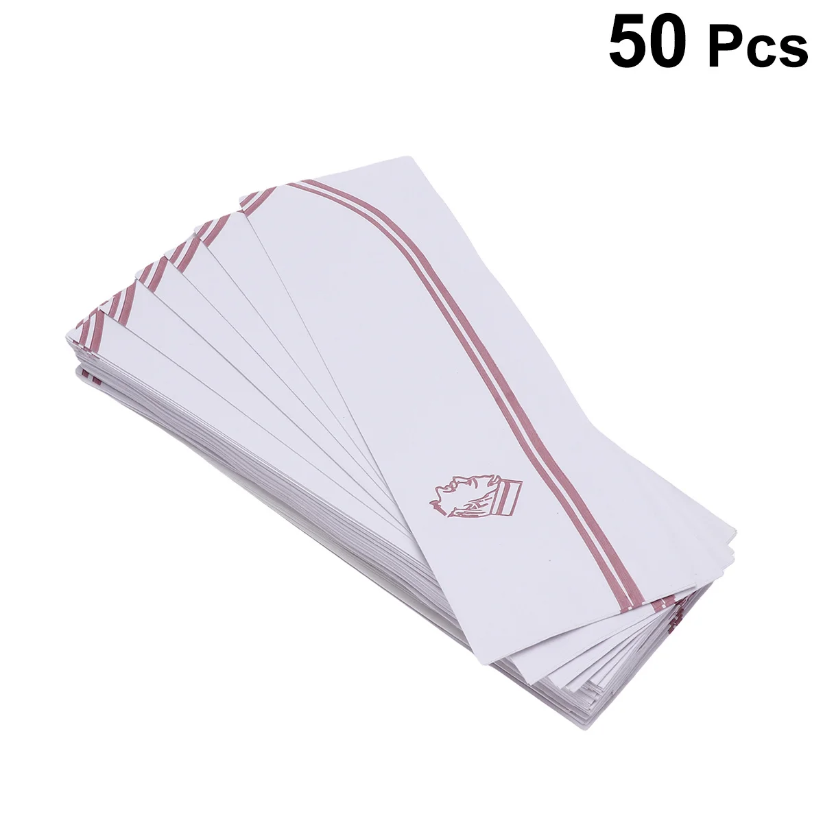 

50Pcs One Size Disposable Paper Chef Caps Lightweight Comfortable Headgear for Baking Cooking Catering Use Chef Cap