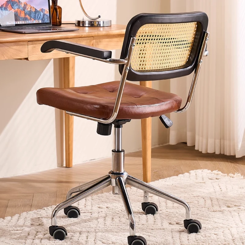 Computer chair home retro office chair
