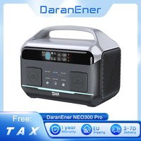 DaranEner NEO300 Pro Portable Power Station 299Wh LiFePO4 Battery 600W Output 5 Ports 4 LED Mode, MPPT controller, BMS, UPS, etc