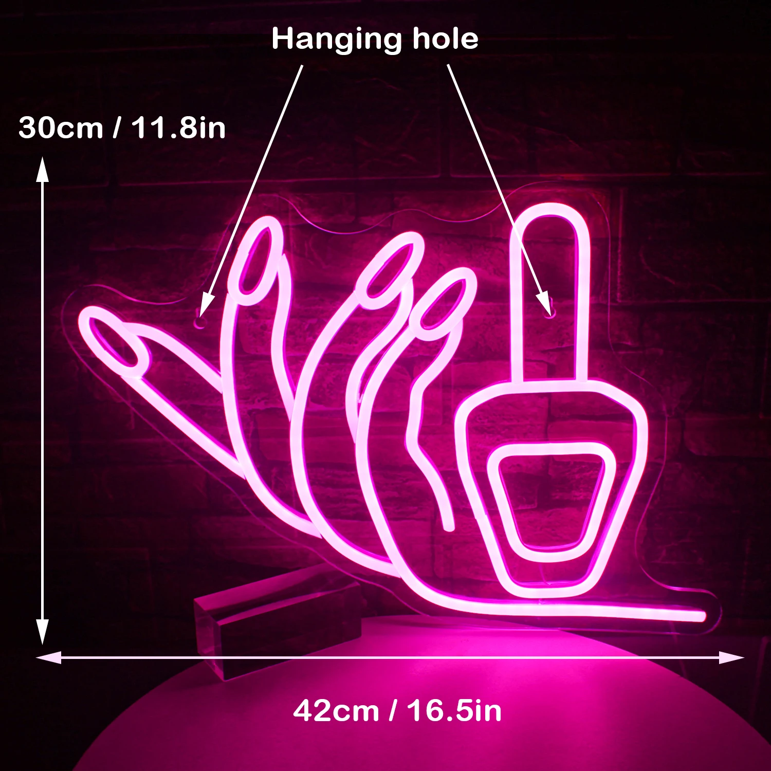 Pink Nails Salon Neon Sign for Wall Decor USB Beauty Store Room Gift Light and Shop Decor Light Nails Salon Shop Lady Party