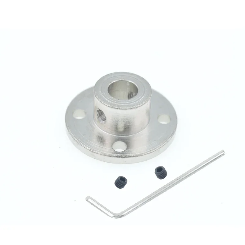 

Rigid Flange Coupling 3-12mm Aluminum Alloy CNC Stepper Motor Guide Shaft Connector High Precision Drive Coupler