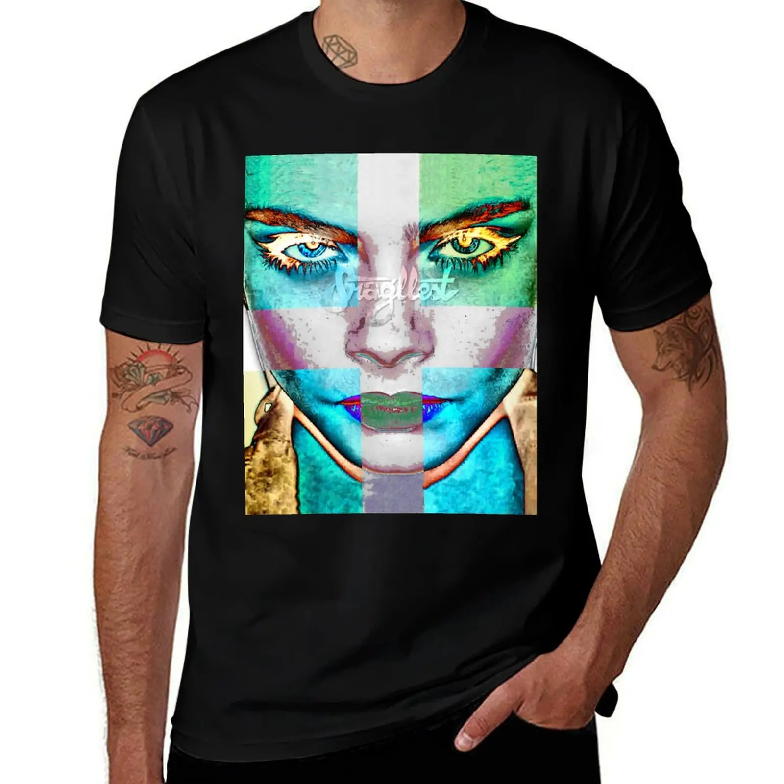 

CARA Fierce T-Shirt funny t shirts man t shirts for man pack white t shirts for man cotton T-shirt