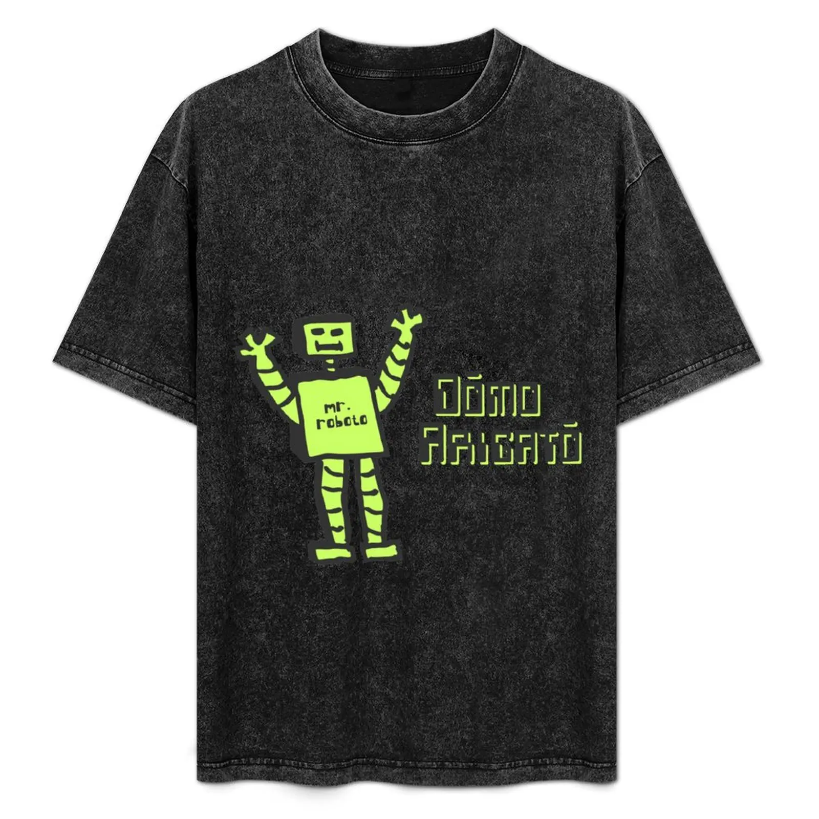 Domo Arigato Mr. Roboto T-Shirt Sporty Breathable Short Sleeve T-Shirt