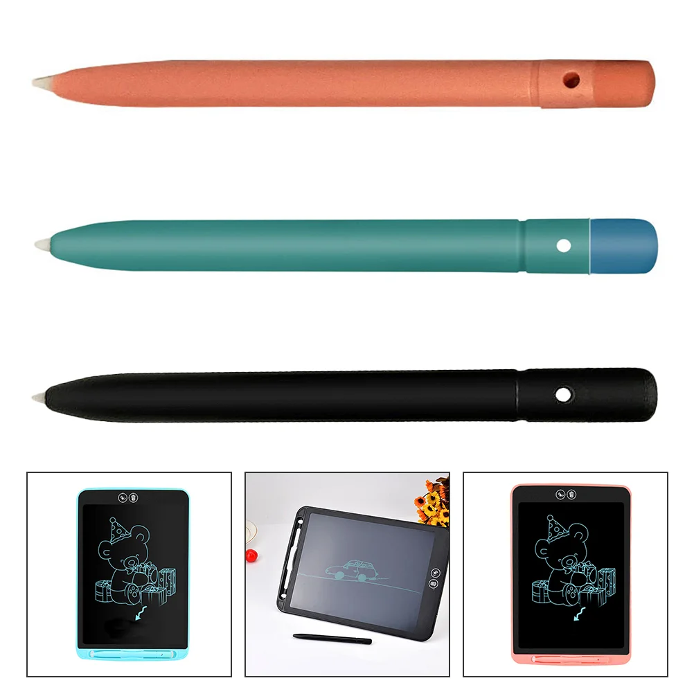 

3 Pcs Drawing Tablets for Writing Pens Stylus Lcd Board Plastic Painting