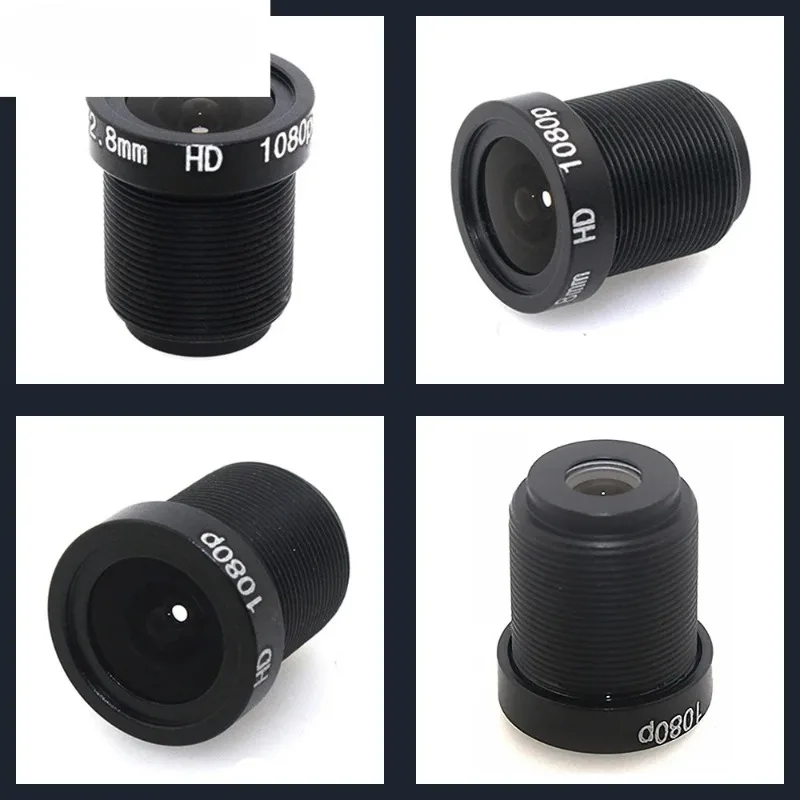 2pcs ESCAM 1080P 3.6mm CCTV LENS Security Camera Lens M12 2MP Aperture F1.8, 1/2.5\