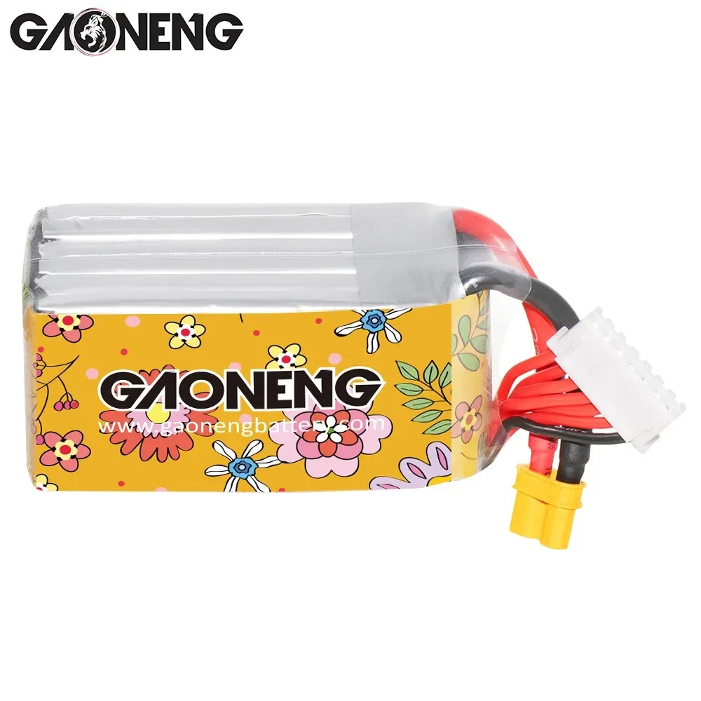 GAONENG 6S 650mAh LiHV 22.8V 120C XT30 HV LiPo Battery for 2 to 2.5 inch FPV Brushless Drones Racing Freestyle Cinewhoop view 5