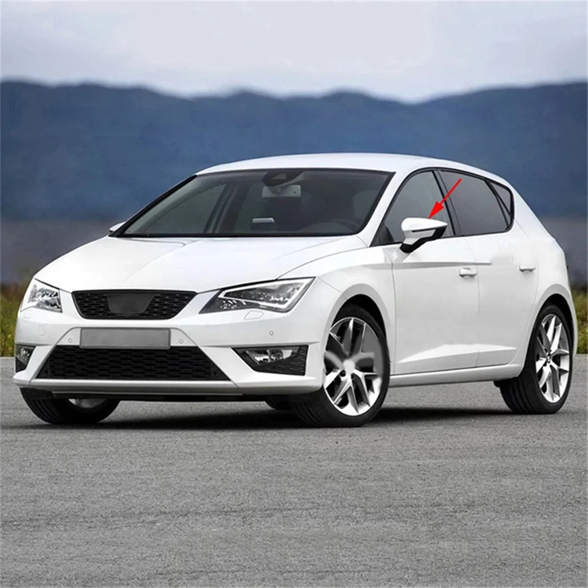 

Durable Auto Rear Mirror Cover Shell Cap Housing For Seat Leon