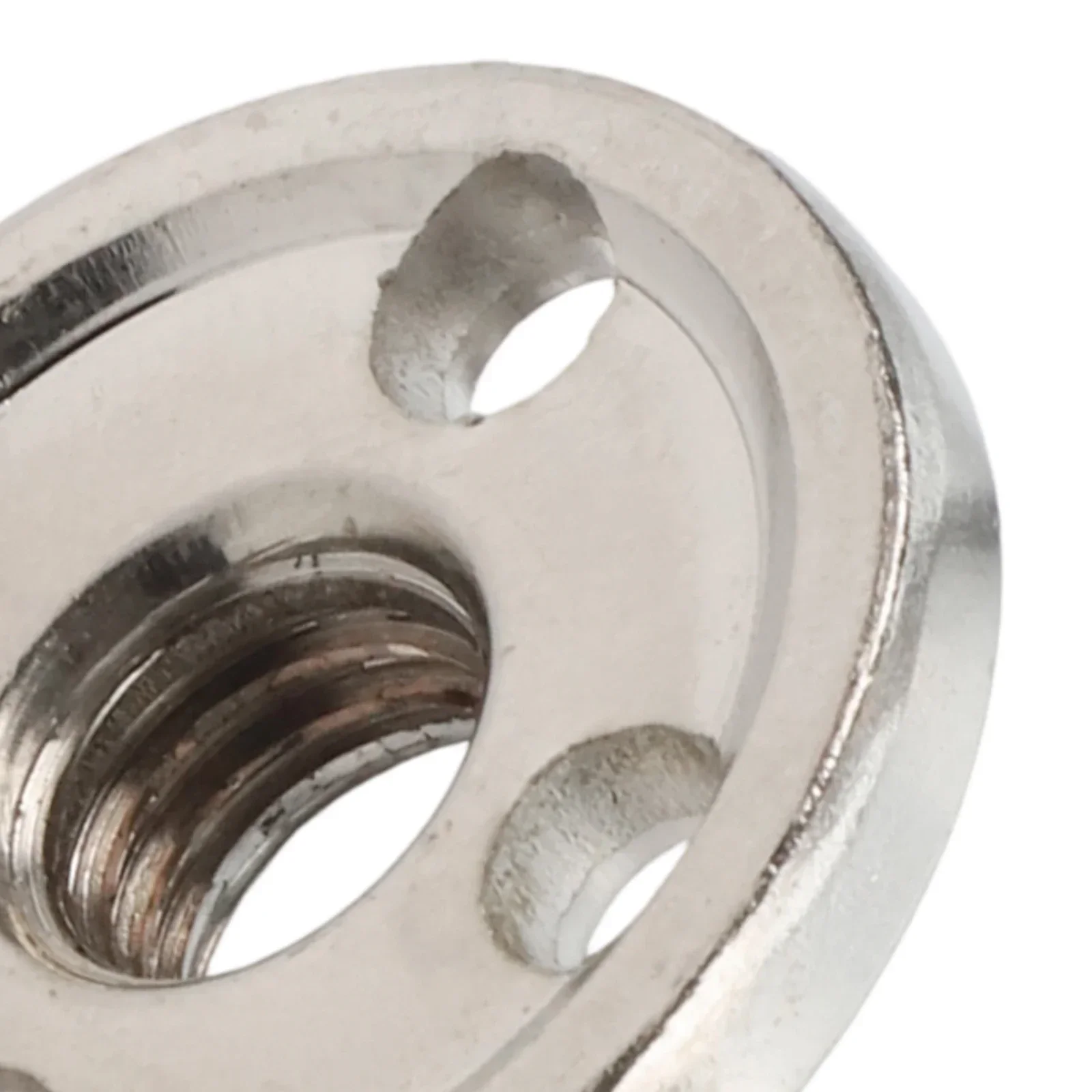2pcs Angle Grinder Flange Nut Inner Outer Round Metal Pressure Plate Angle Grinder Fitting Angle Grinder Pressure Plate Tools