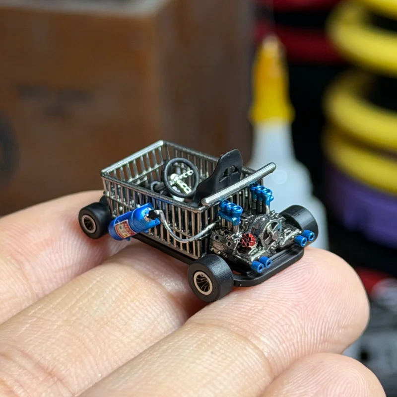 عربة تسوق مطلية بمقياس 1:64، ع - مراجعة Auto Repair Shop Japan وسعره