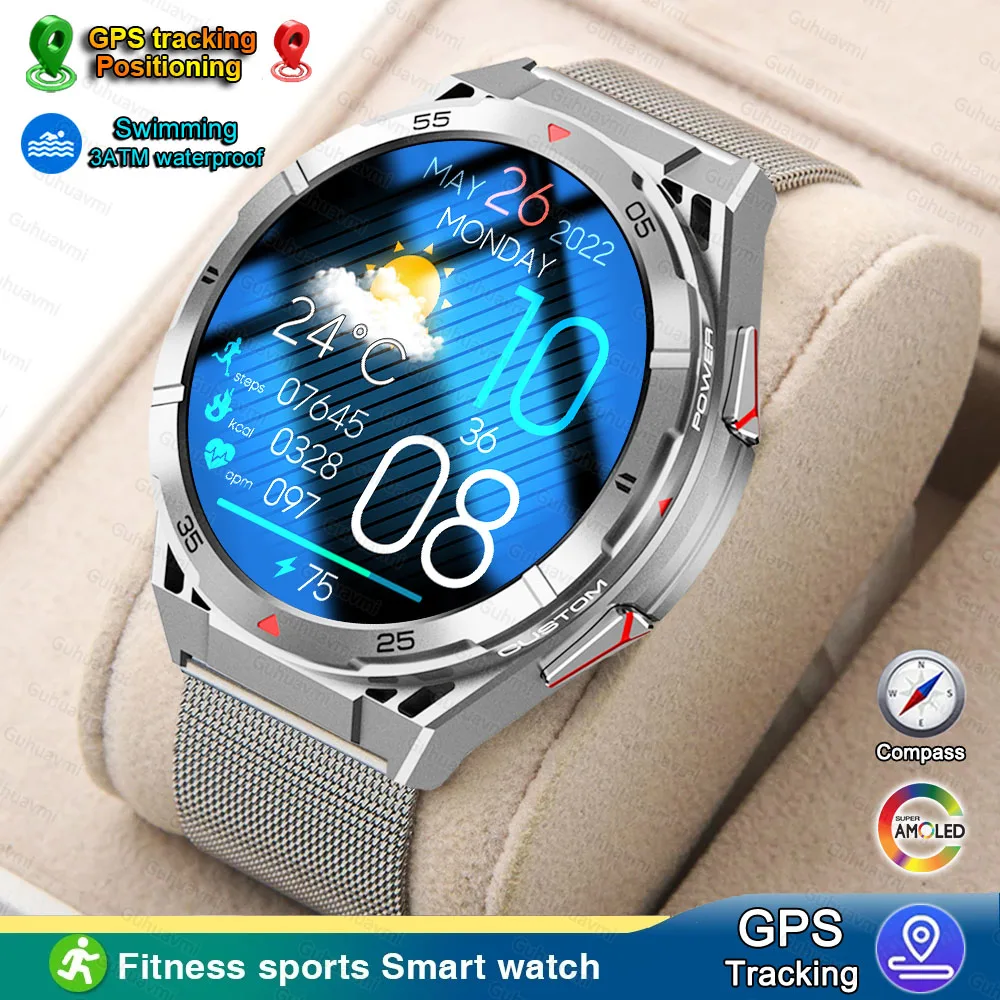 GPS Watch 2025 New AMOLED 1.43