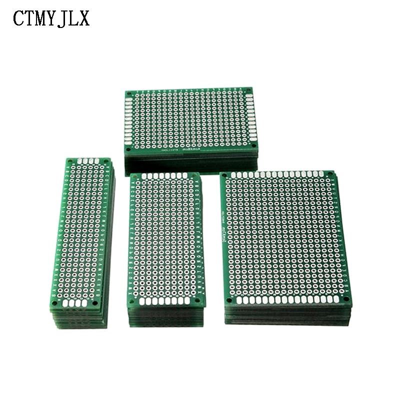 40pcs Double Side Prototype PCB Printed Circuit Board FR-4 2.54mm Prototype PCB Board For Arduino UNO R3 ATMEGA328P Shield Board