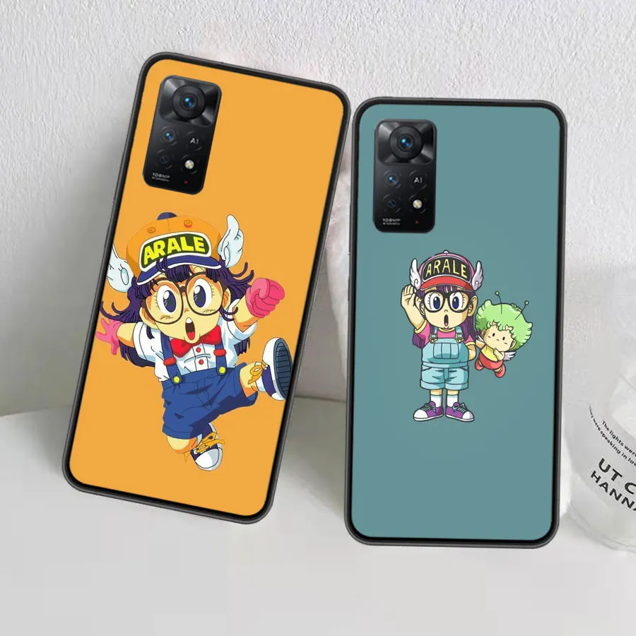 Dr.SLUMP ARALE CHAN Phone Case For Xiaomi Redmi Note 12 Plus 12S 11 11T Pro 5G 11E 11S 4G 10 10S 9 9S 9T 8 8T 7 6 5 Cover Shell