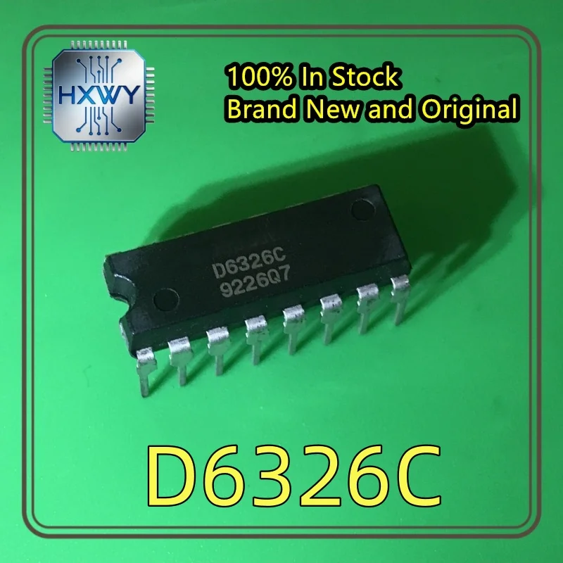 (3/20 pieces) D6326C D6326 DIP-16 Power Driver Chip New Electronic Parts Fast Delivery High Quality In Stock