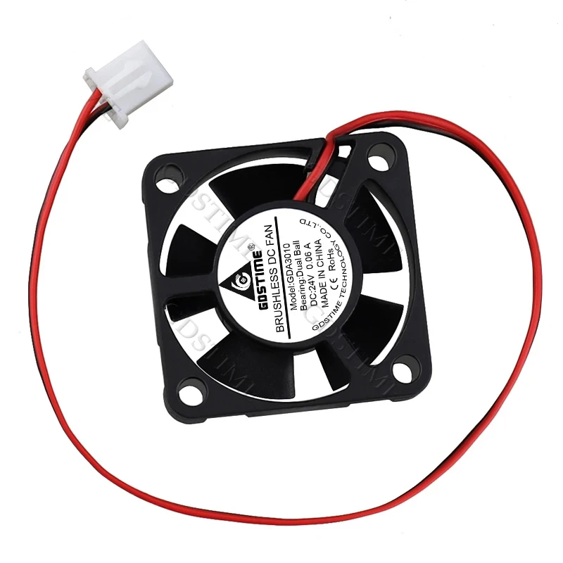 Gdstime 3010 Lüfter 24V 12V 5V Lüfter 30x10MM Doppelkugel Bürstenloser Kühllüfter 3CM 30mm Mikro-Kühllüfter für Auto-Lampen & Audio-Kühlung – Detail 13