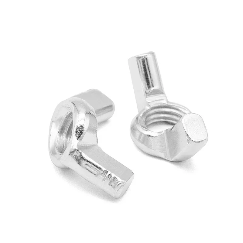 Butterfly Nuts 1/2 1/4 3/8 3/16 5/16 Inches Carbon Steel Wing Nut Fastening Nut 2/3/5/10pcs