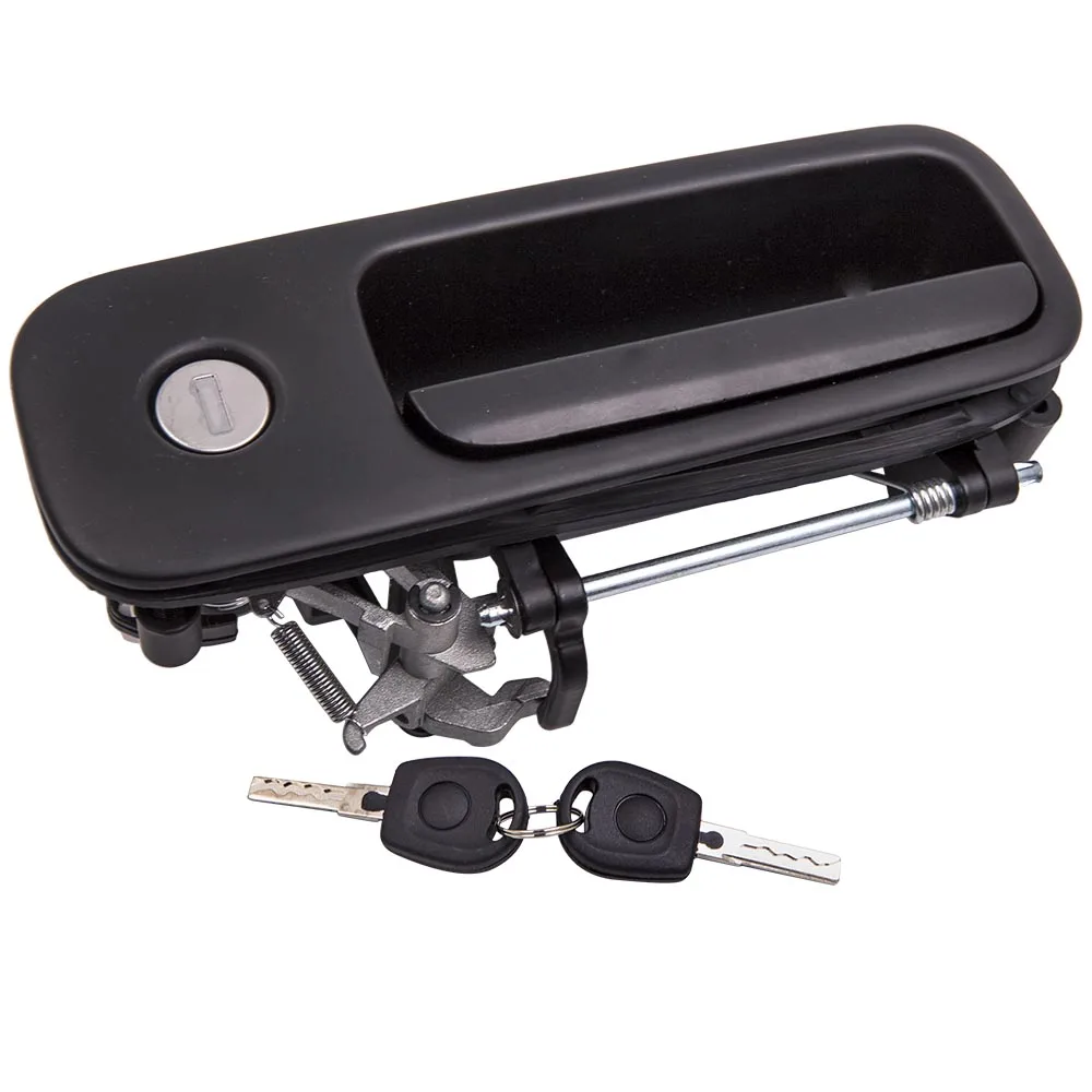 Heckklappengriff-Schloss + 2 Schlüssel für VW Golf Caddy Lupo Polo Seat Arosa Ford Galaxy – Detail 2