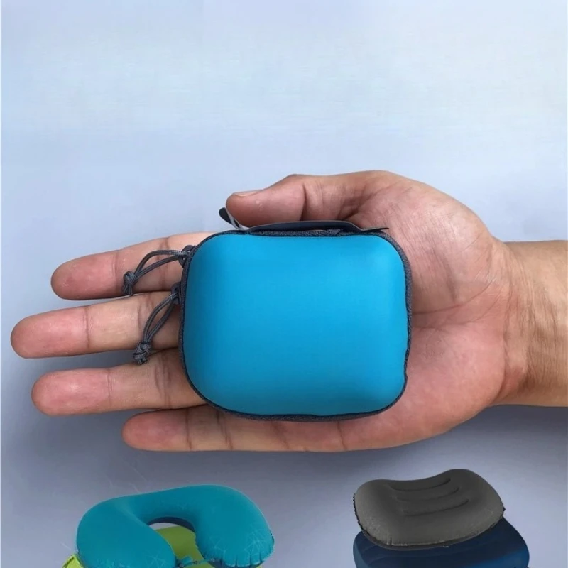 

Inflatable U-shaped pillow Travel Blowing Portable neck pillow Neck Inflatable