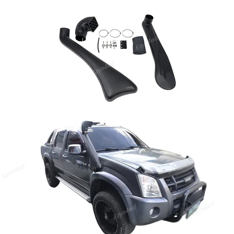Kit de tuba d'admission d'air, accessoires extérieurs 4x4, pour ISUZU d-max Dmax Rodeo 2005 – 2012 et tuyau de tuba Holden Rodeo 2003 +
