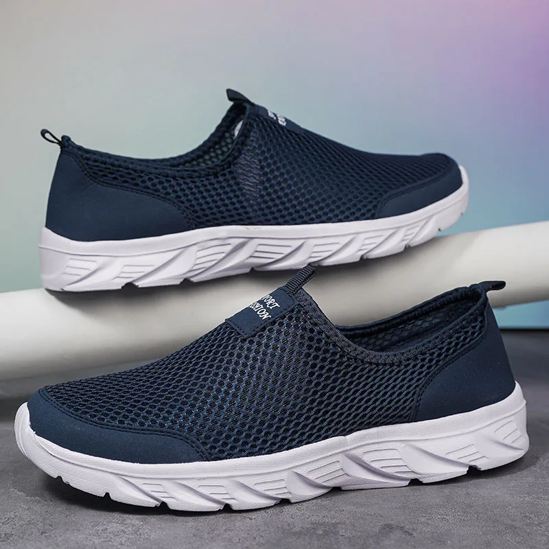 

MAEDEF Shoes Men's Sneakers Breathable Running Sports Shoes Summer Mens Tennis Shoes Men Breathable Slippers for Men Sneakers