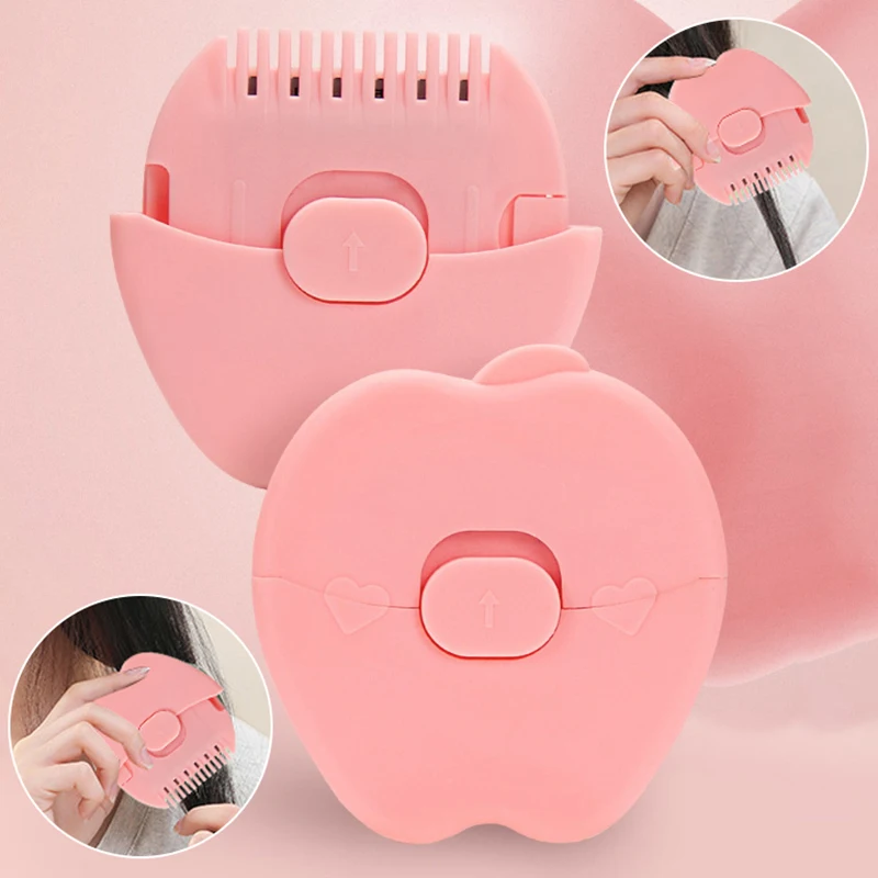 2 In1 Baby Hair Clippers Comb Multi-Functional Trim Bangs And Comb Split Ends Cutter For Children's Hair Haircutting Tools