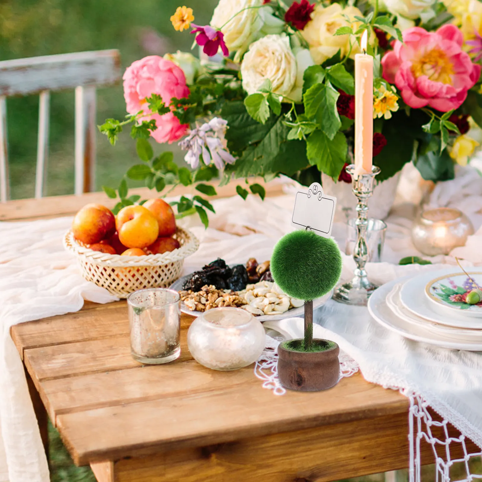 Resin Table Card Holder Stable Photo Clip Stand Picture Holder for Memo Message Place Cards Wedding Party Table Numbers