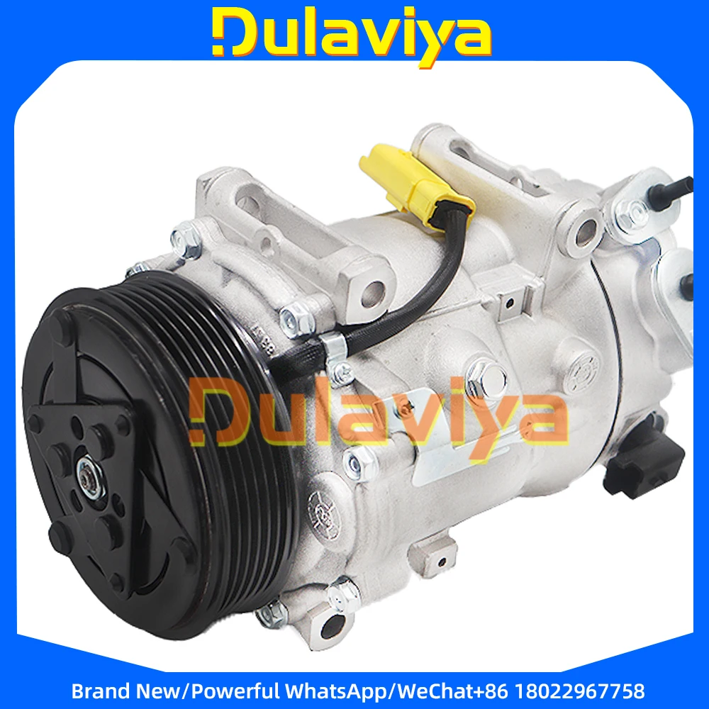 SD6C12 Car Air Conditioner AC COMPRESSOR for PEUGEOT 308 508 5008 407 CITROEN DS4 DS5 9671451180  9671451380 9684139980