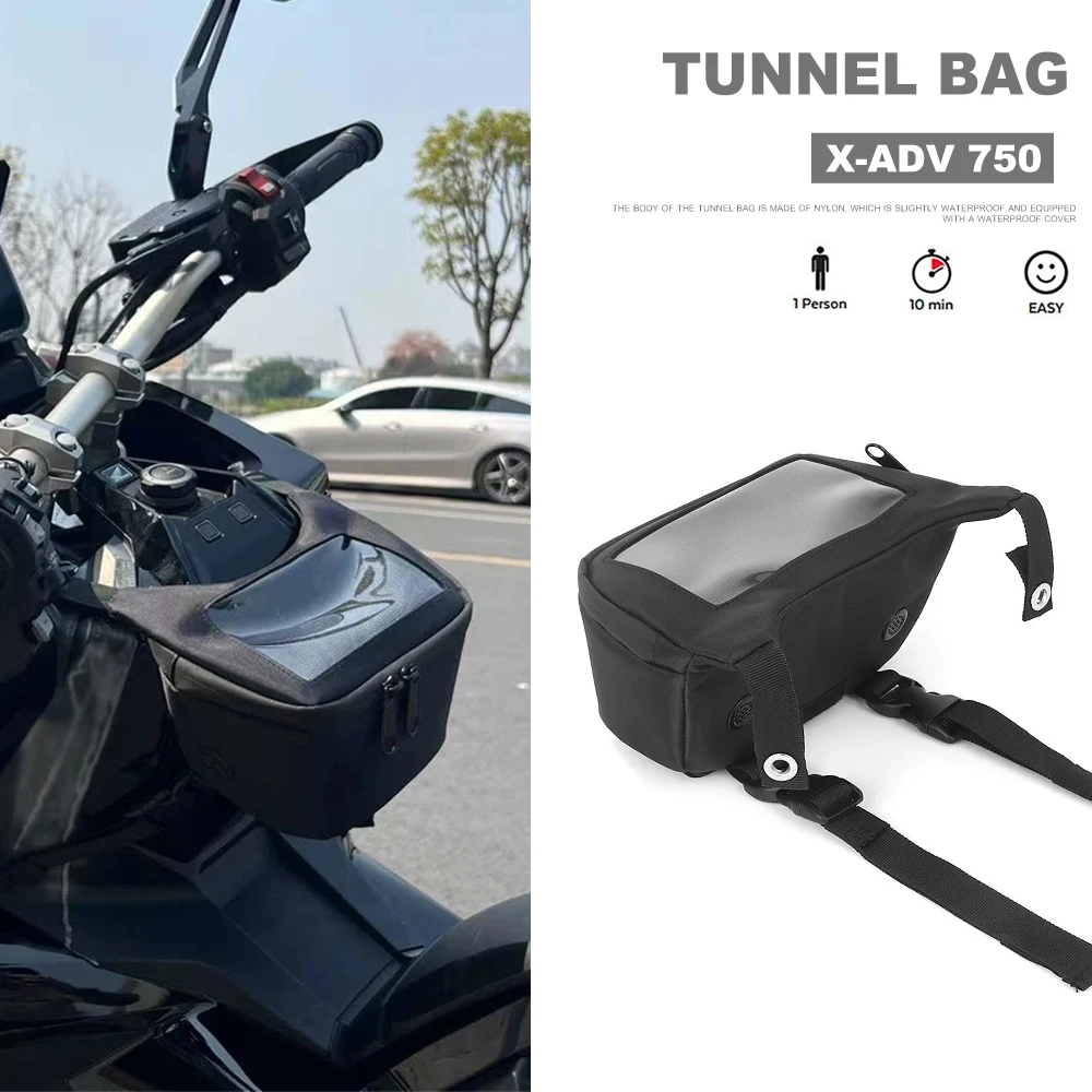

New Center Console Tank Bag For Honda X-ADV 750 2017-2025 X-ADV750 XADV 750 X ADV 750 Scooters Travel Storage Tunnel Bags 2024