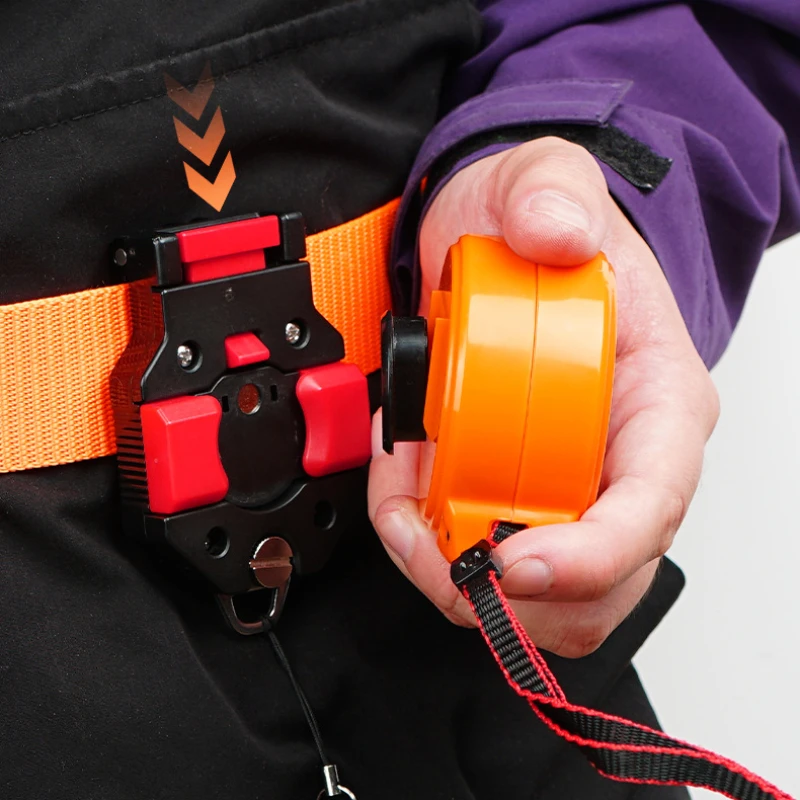Tape Hanger Tape Measure J Thickening Belt Clip Fixed Tape Measure Convenient Homework Automatic Buckle Buckle Modern Tools