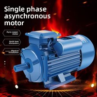 220V single-phase two-stage asynchronous motor 0.75KW 1.1KW 2.2KW 3KW 4KW 7.5KW all copper motor suitable for various fields