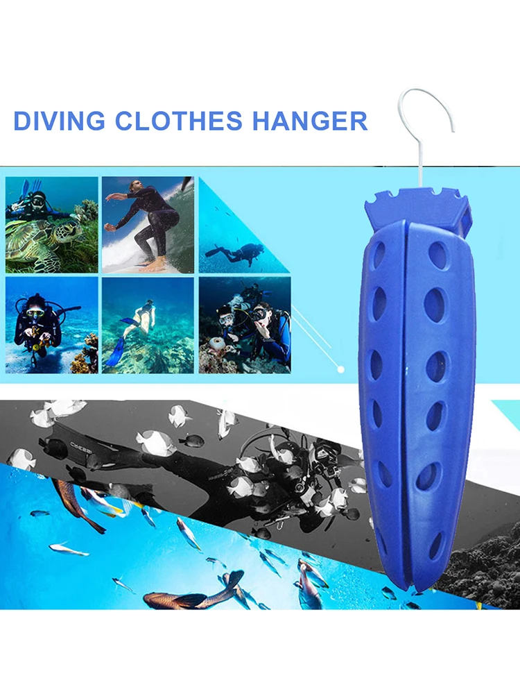 Foldable Surfing Suit Hanger Surfing Accessories Folding Vented Hanger Diving Suit Hanger for Surfing and Scuba Diving Wet Suits