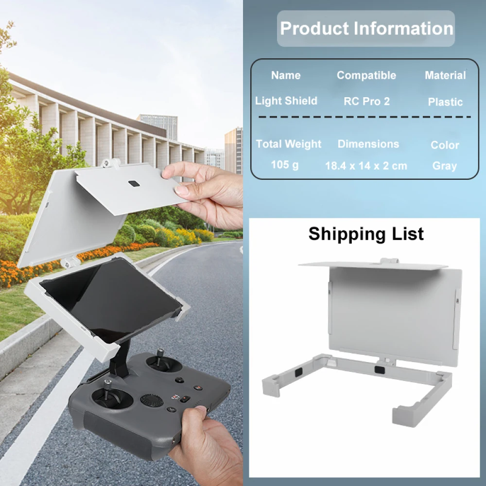 New For RC Pro 2 Sunshade For  - Drone Sun Shade ulasan dan harga