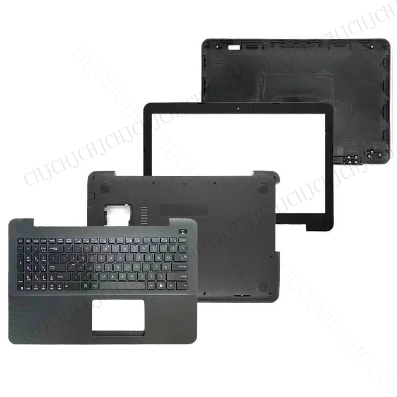 CHJ для X554 F554 K554 X554L F554L X555 F555 X555L K555 новая задняя крышка ЖК-дисплея для ноутбука/передняя панель/петли, упор для рук, нижняя нижняя часть корпуса CHJ для X554 F554 K554 X554L F554L X555 F555 X555L K555 новая задняя крышка ЖК-дисплея для ноутбука/передняя панель/петли, упор для рук, нижняя нижняя часть корпуса