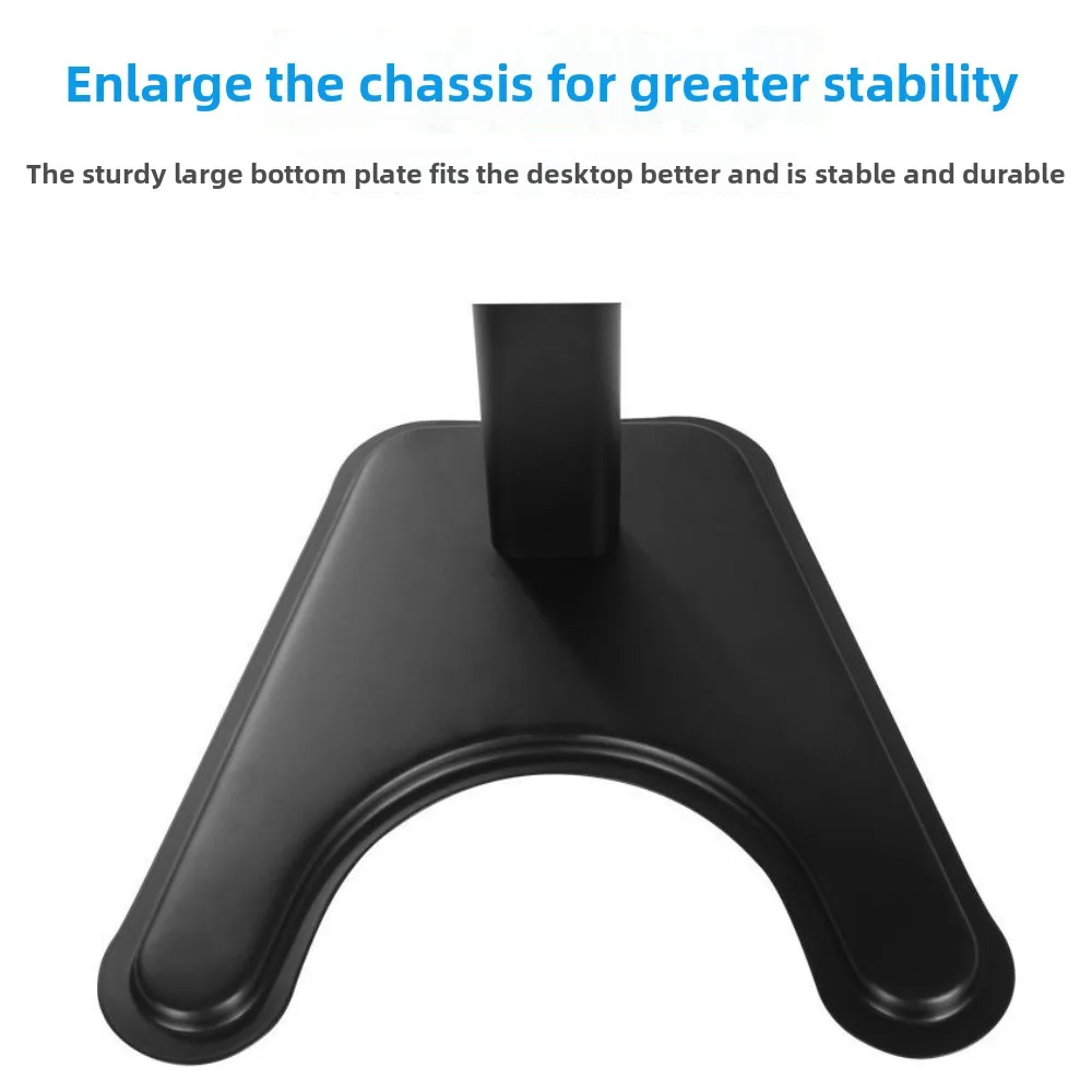 Adjustable Desktop Monitor Holder Large Base 14-32 Inches Computer Monitor Stand Portable Increase Height