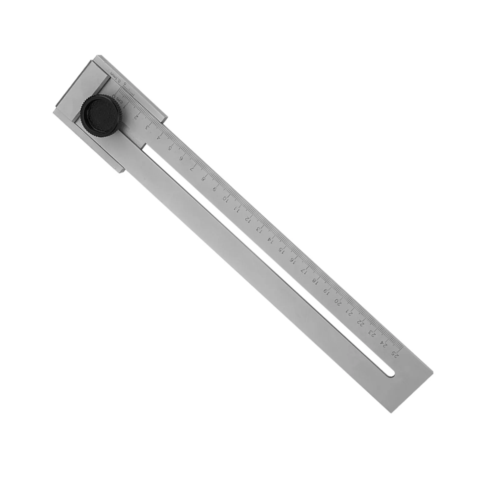 

0-250mm Measurement Range High Accuracy Woodworking Marking Ruler Gauge Measurement Tool