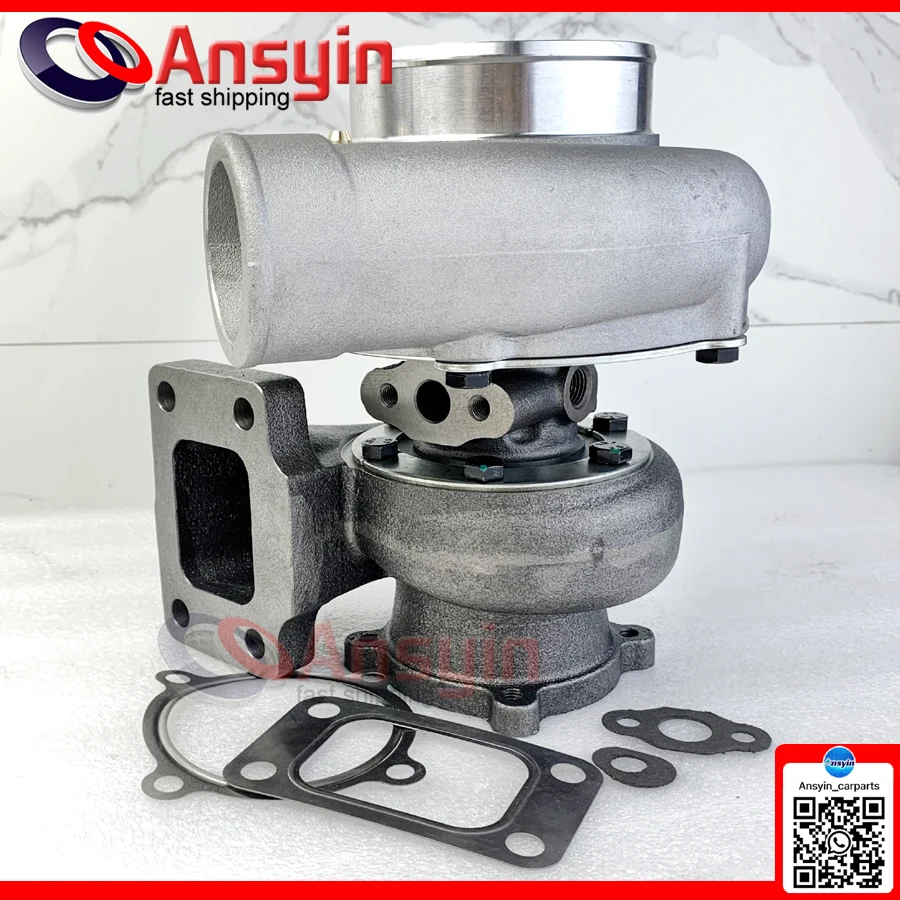 FOR GT3582 GT35 GT3582R T3 flange oil and water 4 bolt turbocharger turbo compressor A/R .70 Turbine A/R .82 VR-TURBO32-82