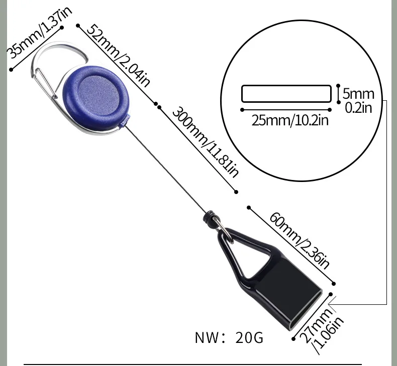 Silikon Feuerzeug Einziehbarer Schlüsselanhänger Schutzhülle Halter Leine Safe Stash Clip Cover Raucherzubehör – Detail 8