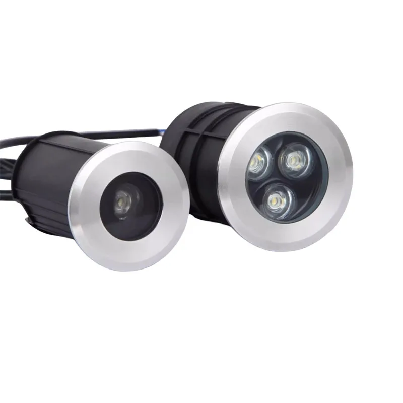 

IP68 Waterproof LED Swimming pool Fountains Pond Underwater Light DC12V/24v 304 Stainless Garden Deck Stair Step Underground
