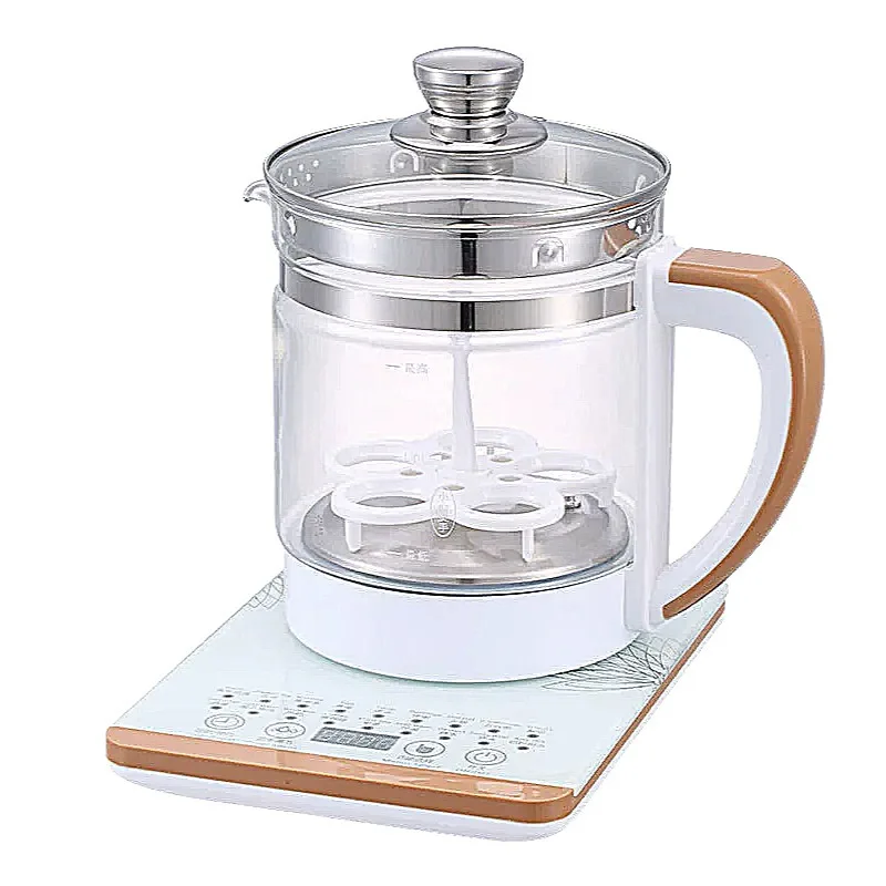 Clear Glass Electric Steeping Vessel 110V US Specification, Practical Multi‑usage Gear for Flower Tea Infusion