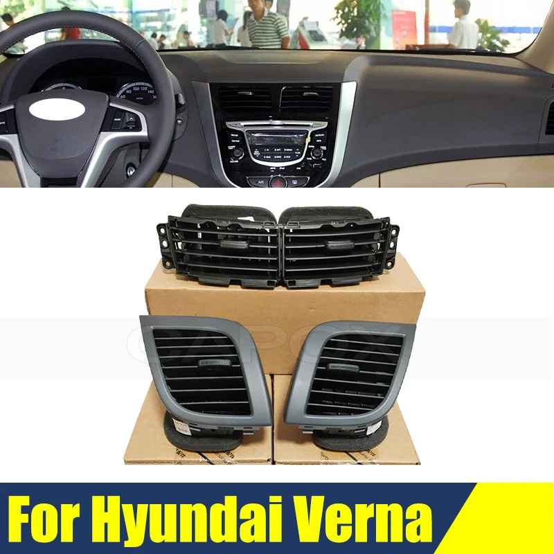 Center/Side Instrument Panel Air Conditioning Outlet Vent For Hyundai Verna Dashboard Conditioning Vent Outlet