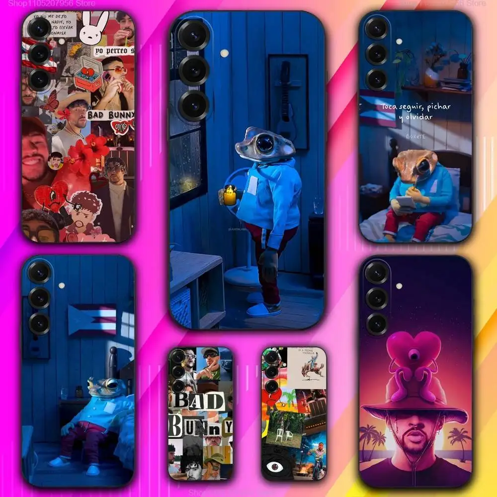 

B-Bad B-BunnyS DTMF Phone Case For Samsung A 73,72,71,53,52,51,41,40,30,22,21,13,12,Note 20,10,9 Ultra Pro 5G Soft