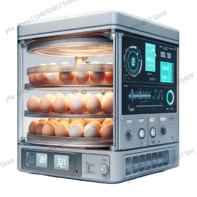 Small household incubator36/64/128/192/256 eggs roller mini incubator multifunctional automatic