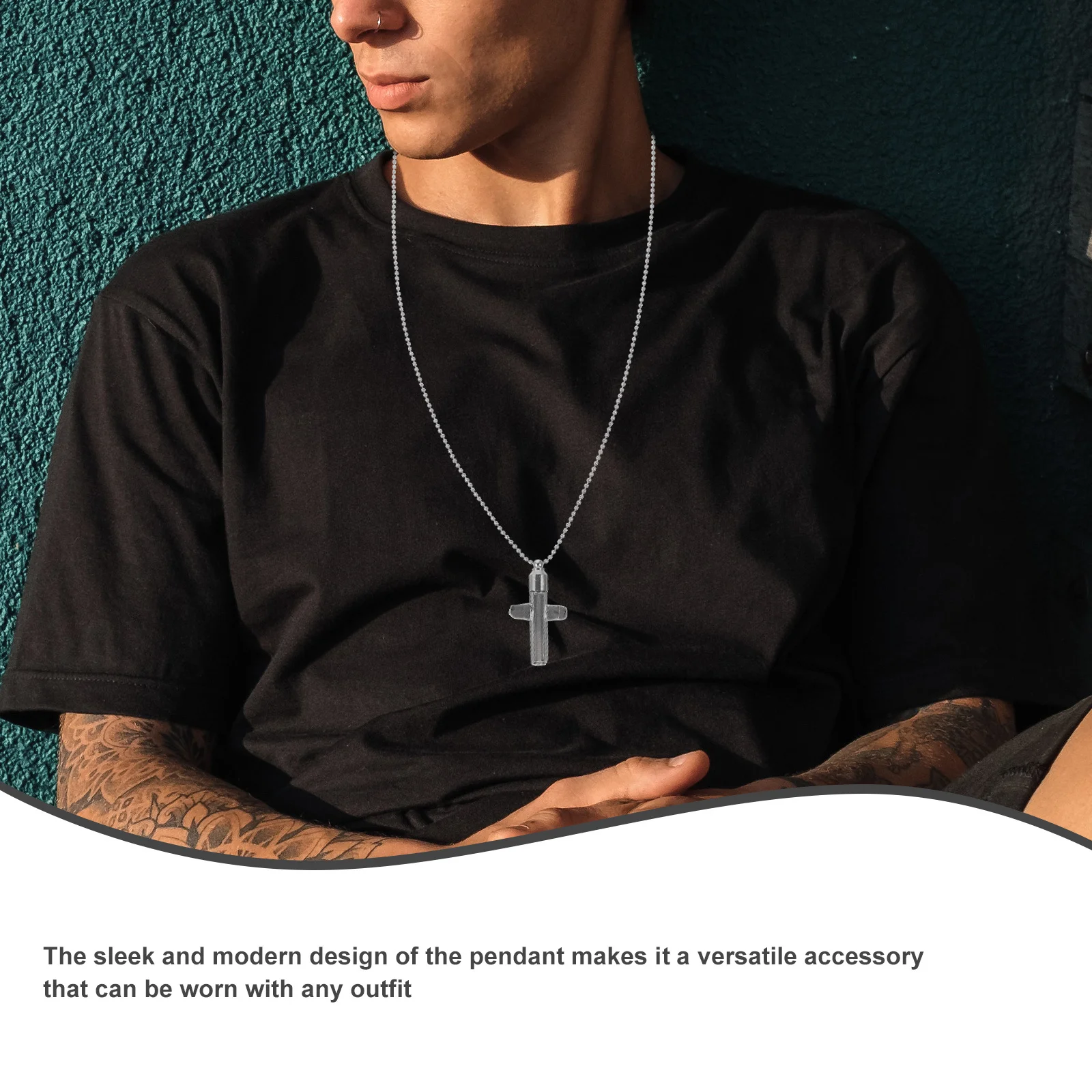 

Cross Vial Necklace Openable Glass Bottle Cremation Jewelry Memorial Keepsake Urn Necklace for Ashes Cremation Jewelry for Ashes