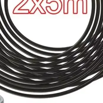 Brake Pipe 2x5m 316 (4 75mm) with 20 Nuts and 10 Connectors for Automotive Heating and Refrigeration Equipment Installations